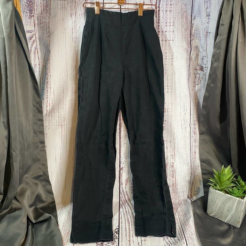Eric Casual Black Slacks